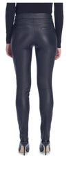 Maggie Black Stretch Leather Pants